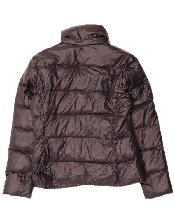Jaqueta acolchoada feminina Benetton UK 12 médio preto