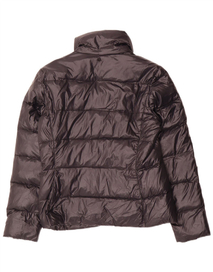 Jaqueta acolchoada feminina Benetton UK 12 médio preto