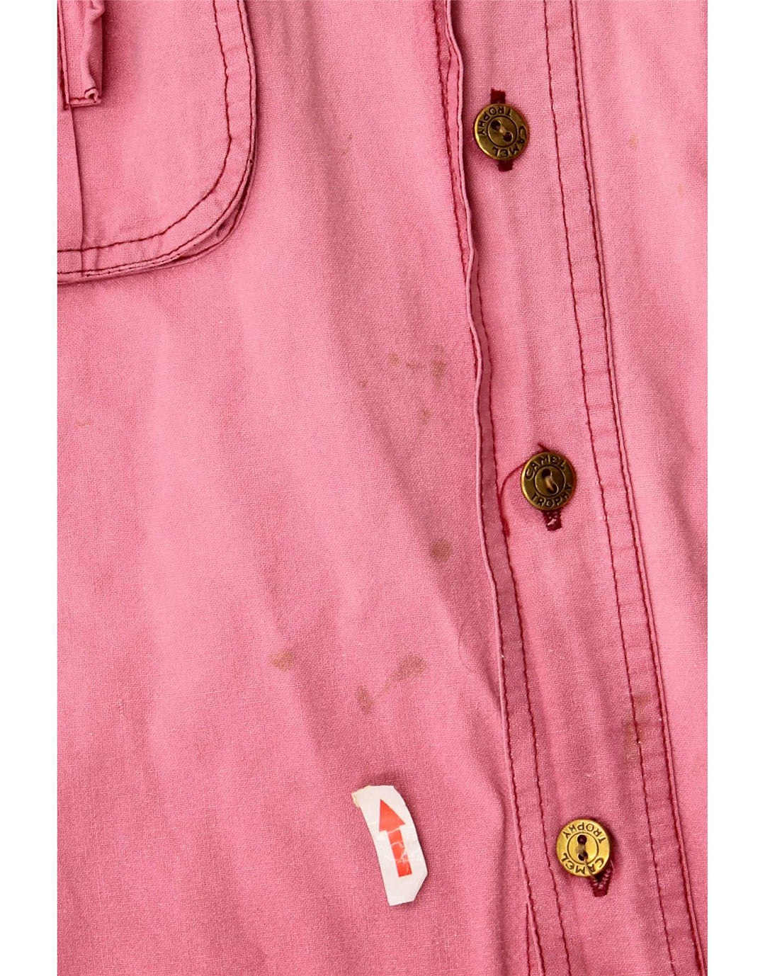 Camisa masculina de manga curta Camel Active 2XL rosa