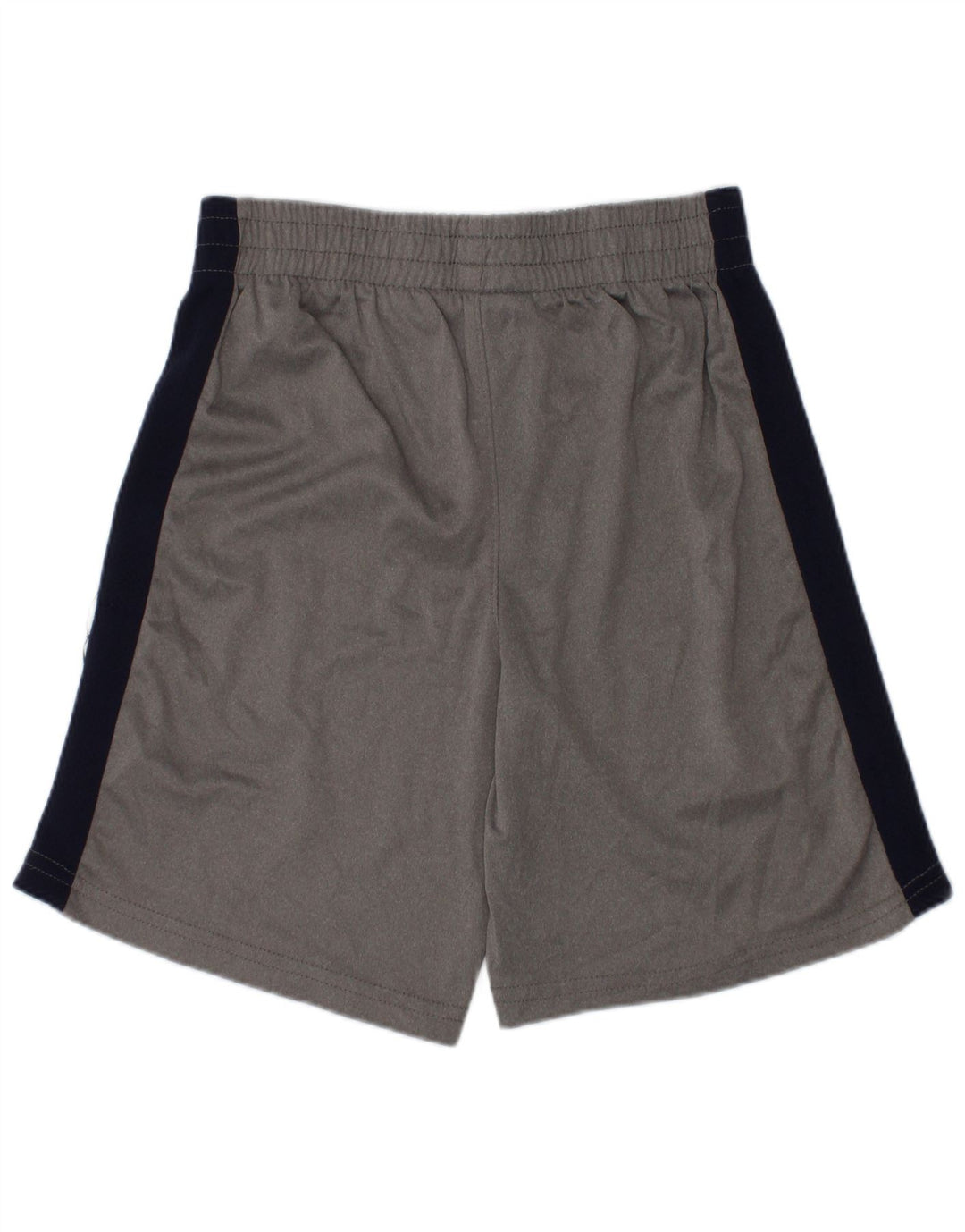 Shorts esportivos gráficos Puma meninos 5-6 anos cinza colorblock poliéster
