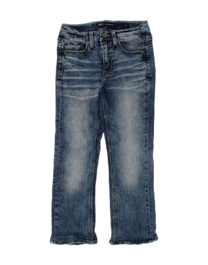 BKE Girls Bootcut Jeans 13-14 Years W24 L23 Blue Cotton Vintage BKE and Second-Hand BKE from Messina Hembry 