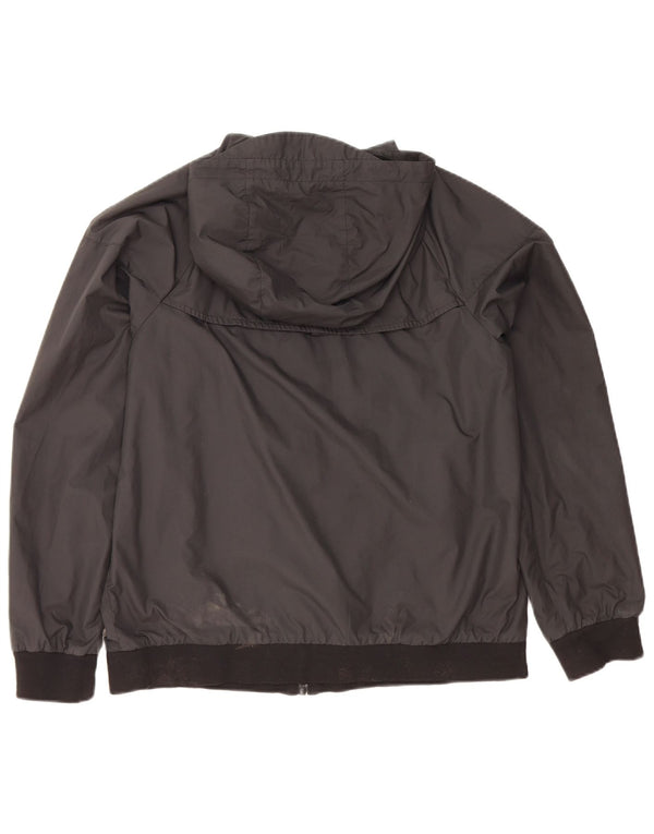 Casaco de treino com capuz Nike Boys 13-14 anos XL preto poliéster