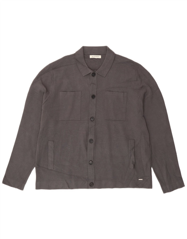Camisa masculina Autograph XL cinza
