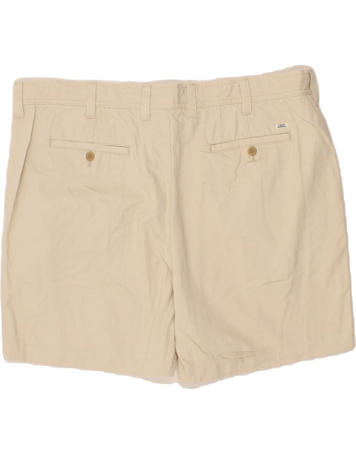 IZOD Mens Chino Shorts W44 2XL Beige Cotton Vintage Izod and Second-Hand Izod from Messina Hembry 