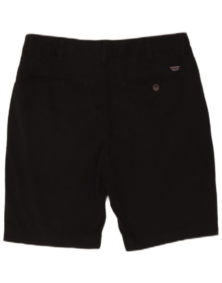 Shorts Chino Masculino SUPERDRY W32 Médio Algodão Preto