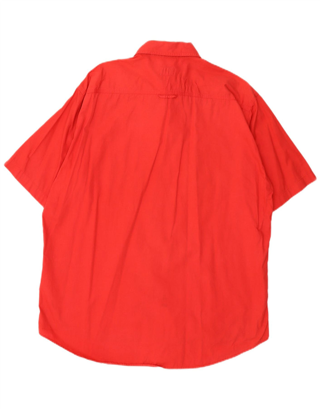 Camisa masculina de manga curta Levi's grande algodão vermelho
