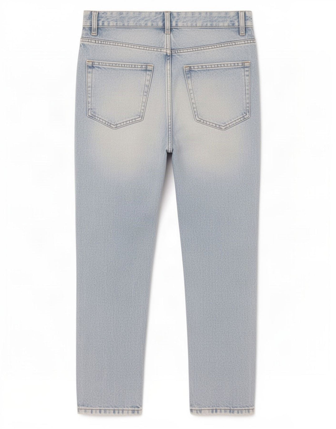 Zara Mens Slim Cropped Jeans EU 40 Médio W31 L26 Azul