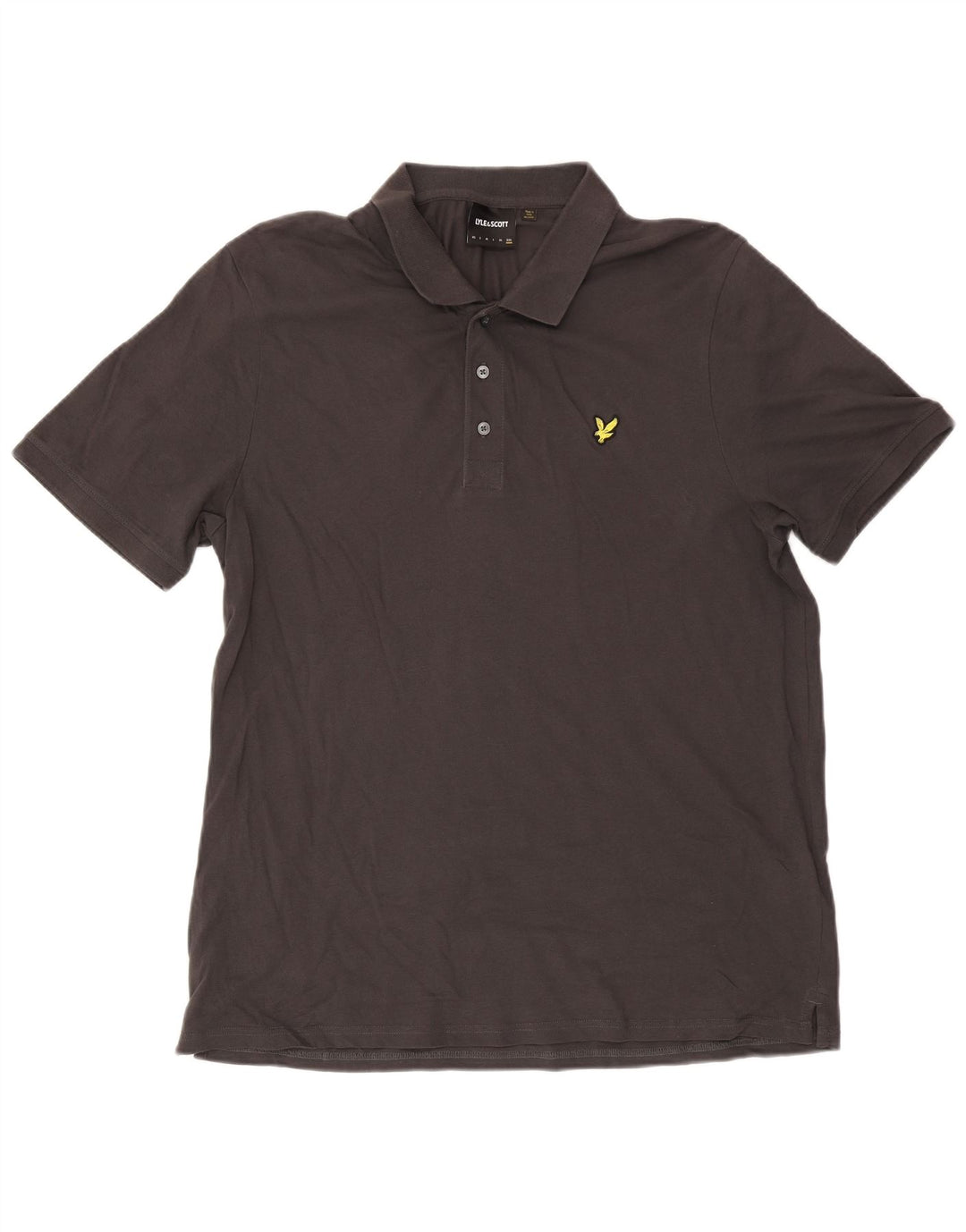 Camisa polo masculina Lyle & Scott 2XL algodão cinza