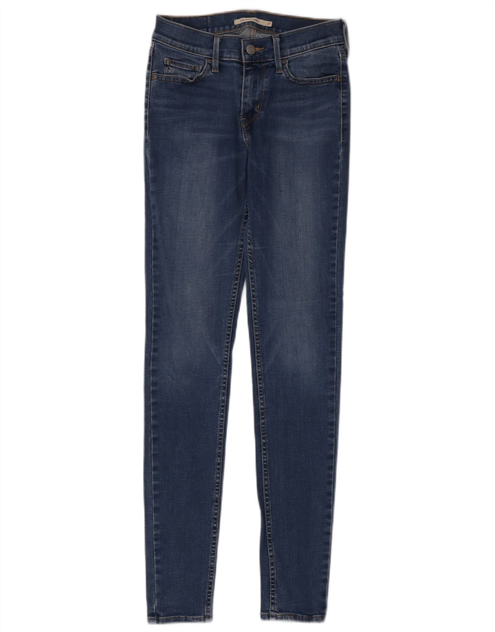 Calça jeans feminina LEVI'S 710 Super Skinny W27 L32 azul