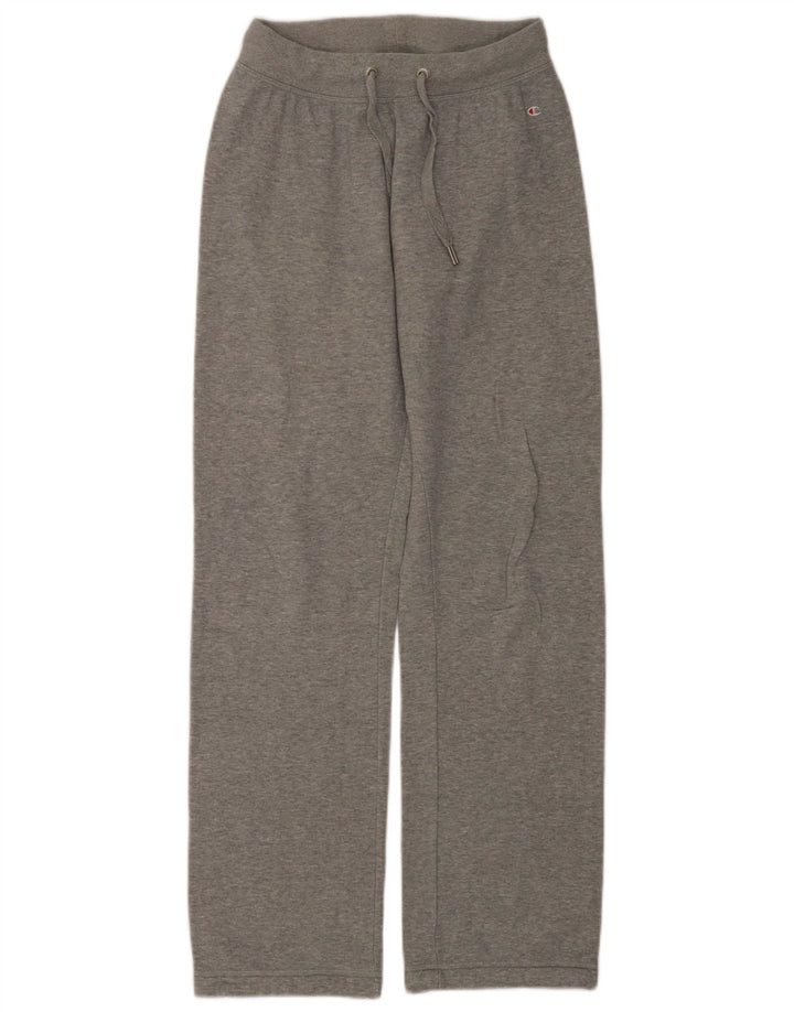 Calça de treino feminina Champion UK 12 algodão cinza médio