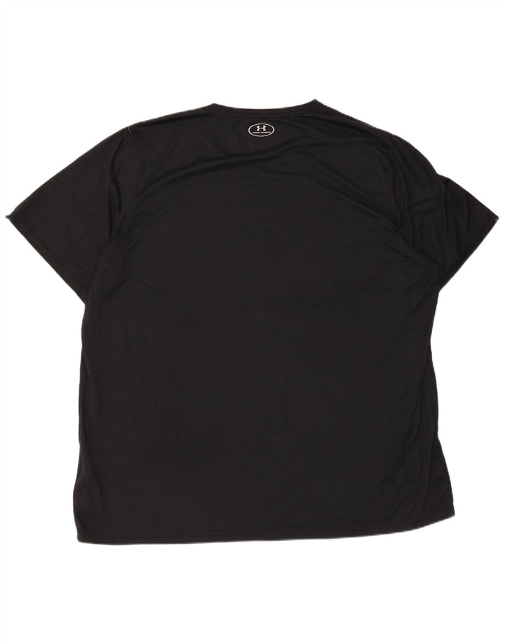 Camiseta masculina Under ARMOR Heat Gear Graphic 3XL poliéster preto