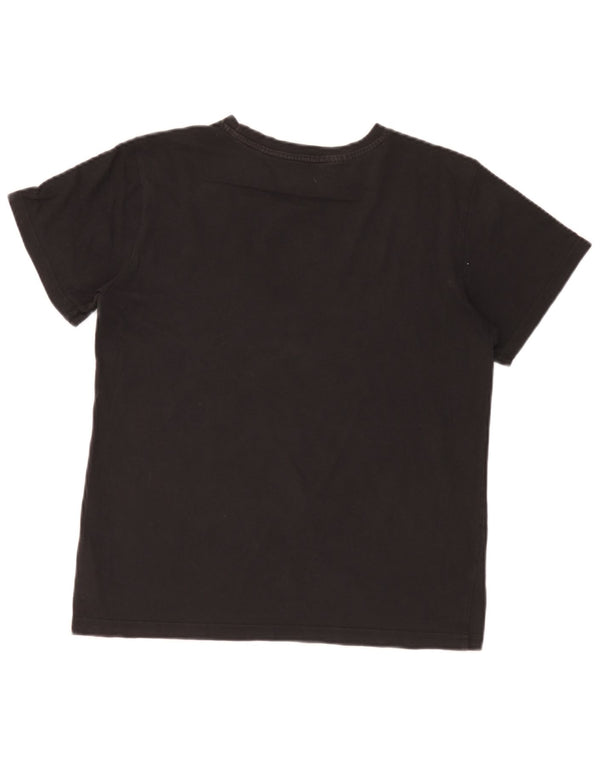 Camiseta Adidas Meninos Graphic Top 14-15 Anos Algodão Preto