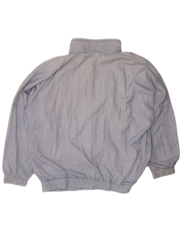 Jaqueta masculina BRUGI de ajuste solto com estampa gráfica XL azul poliéster