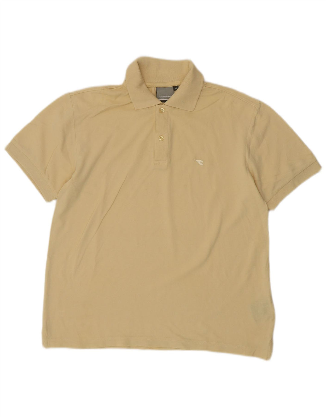 Camisa polo masculina DIADORA algodão amarelo médio