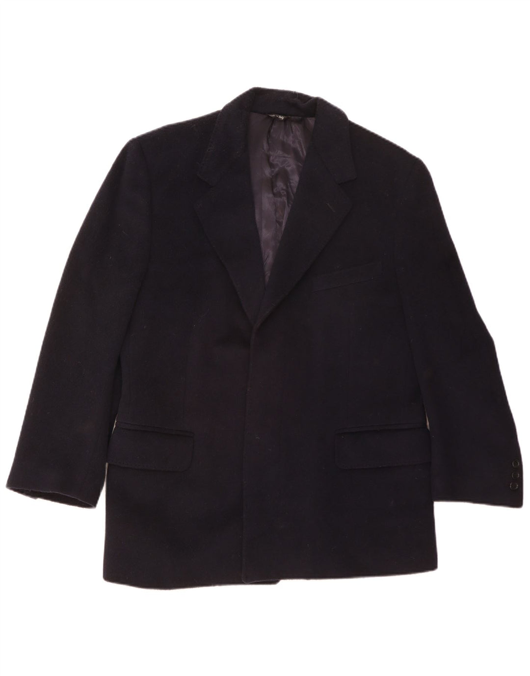 Jaqueta Blazer Masculina San Remo Reino Unido 36 Pequena Lã Azul Marinho