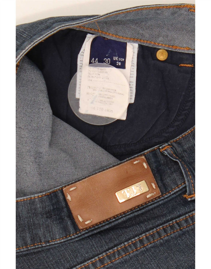 Trussardi Jeans Slim Feminino W28 L28 Azul Algodão