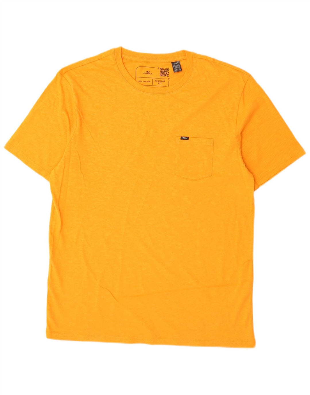 Camiseta masculina O'Neill Regular Fit Top Médio Algodão Laranja