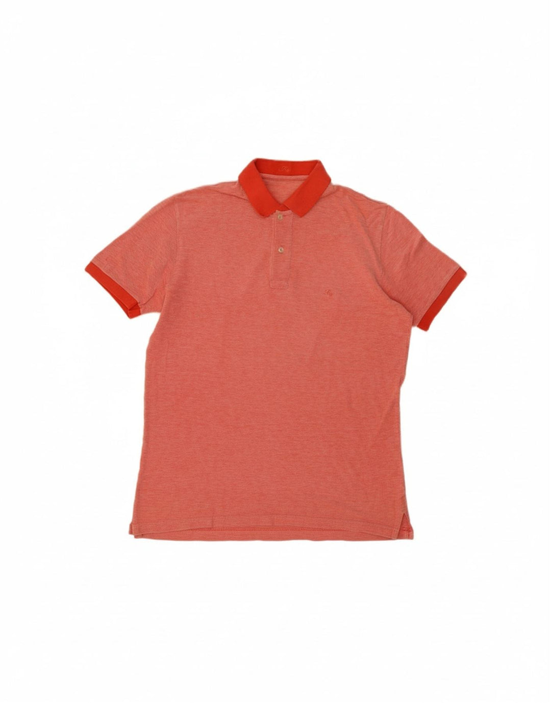 FAY Mens Polo Shirt Large Orange Vintage Fay and Second-Hand Fay from Messina Hembry 