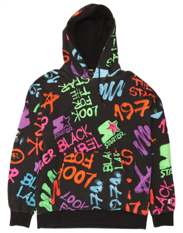Starter masculino gráfico moletom com capuz médio algodão multicolorido