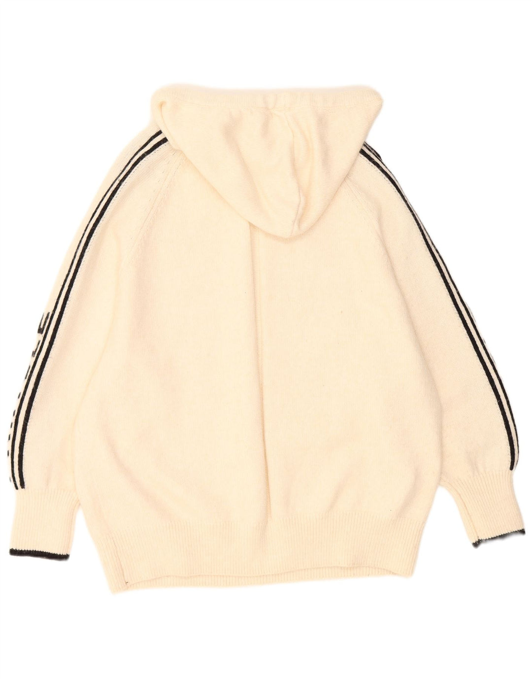Suéter feminino PRINGLE com estampa oversized UK 10 pequeno off white
