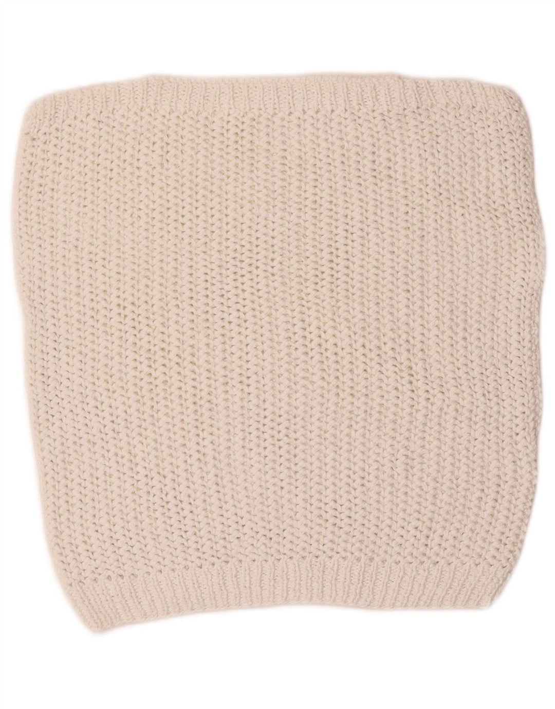 Regata feminina vintage de crochê com colete UK 12 médio branco