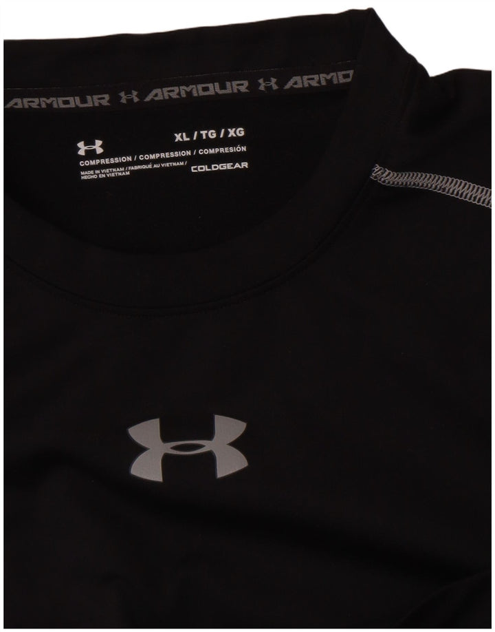 Under Armour Masculino Compressão Top Manga Longa XL Preto