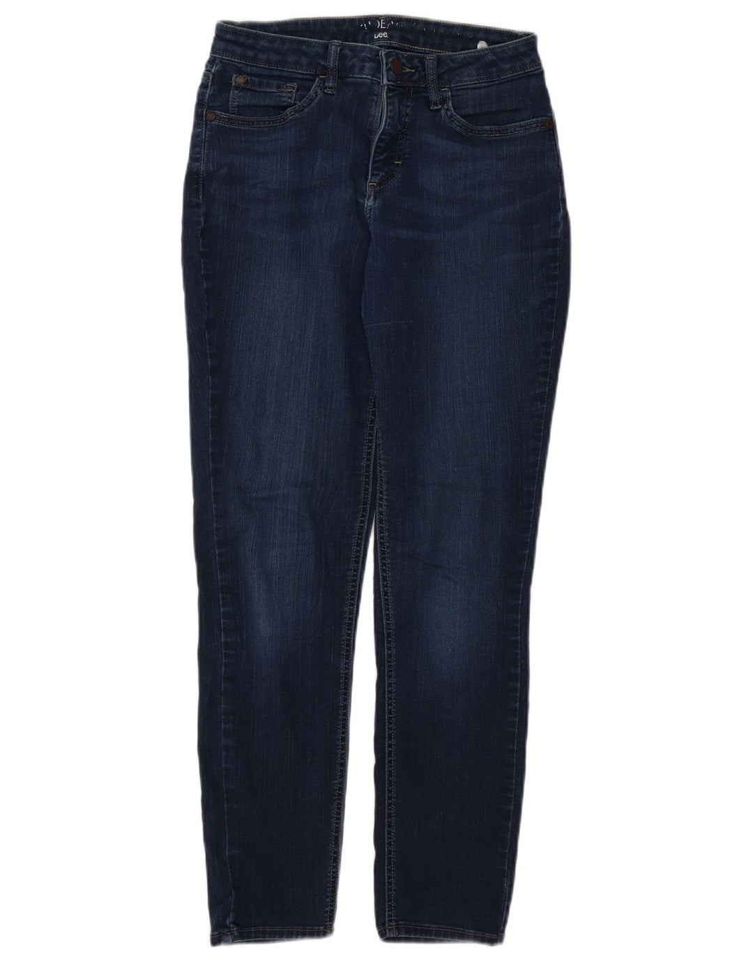 Calça jeans skinny feminina LEE W28 L28 azul marinho