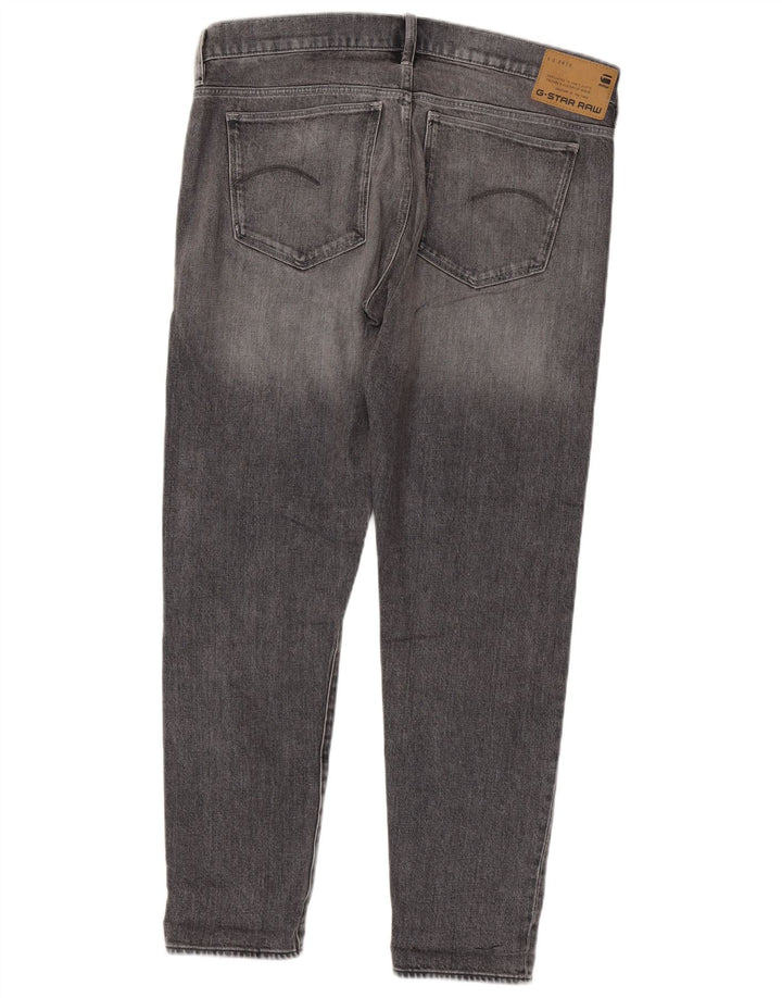 G-STAR Masculino Ace Slim Jeans W32 L32 Algodão Cinza