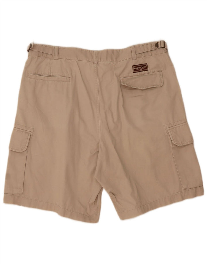 Marlboro Classics Mens Cargo Shorts EU 54 2XL W36 Bege