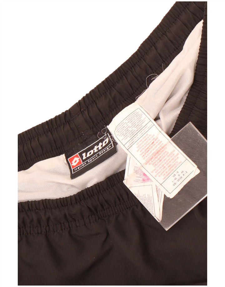 Lotto Mens Sport Shorts UK 36/38 Pequeno Poliéster Preto