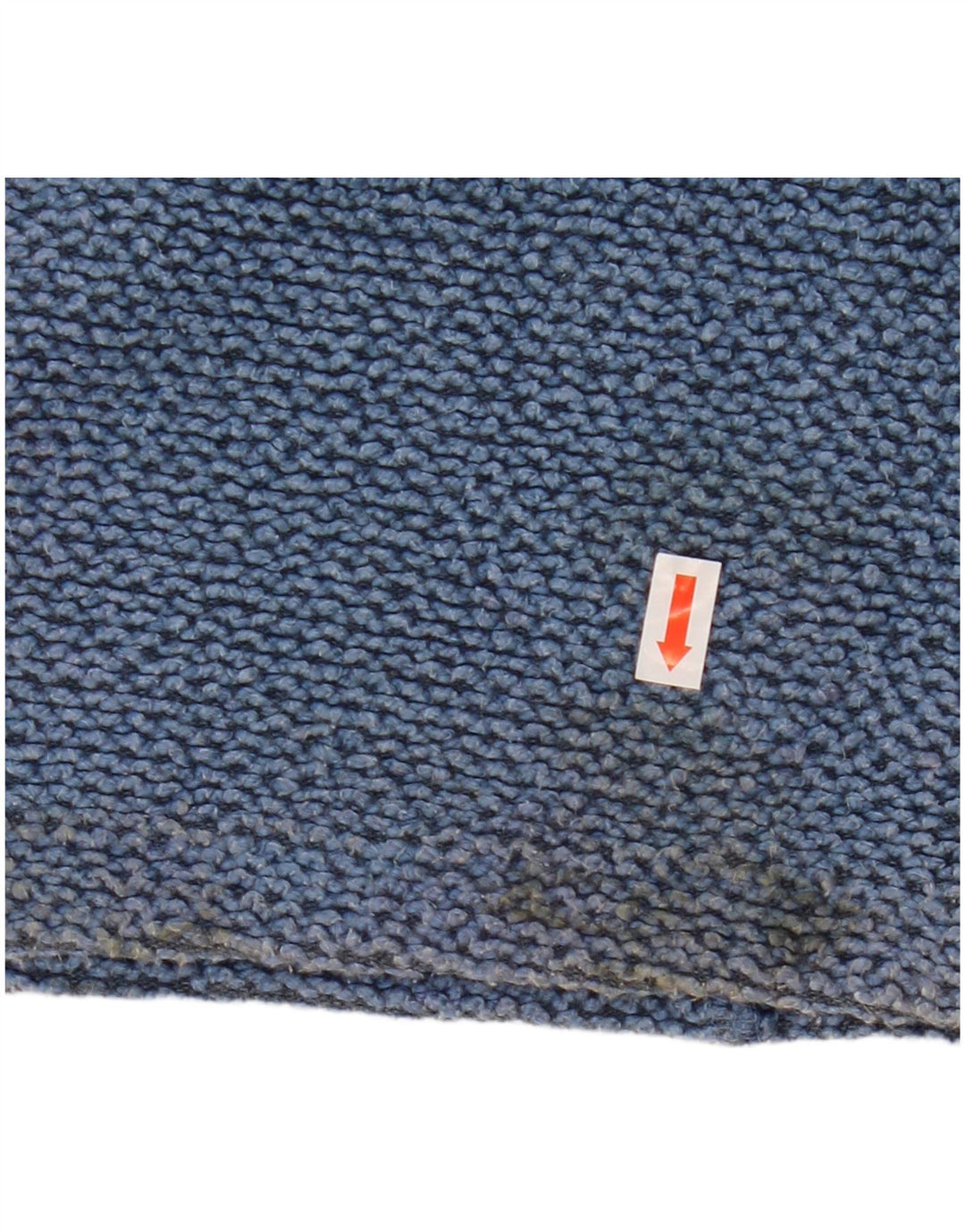 WEIRD FISH moletom feminino jumper UK 14 algodão azul médio