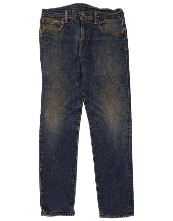 Levi's Mens Slim Jeans W30 L32 Azul Algodão