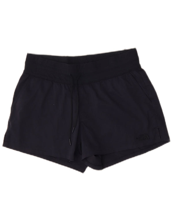 Shorts esportivo feminino The North Face UK 10 pequeno azul marinho nylon