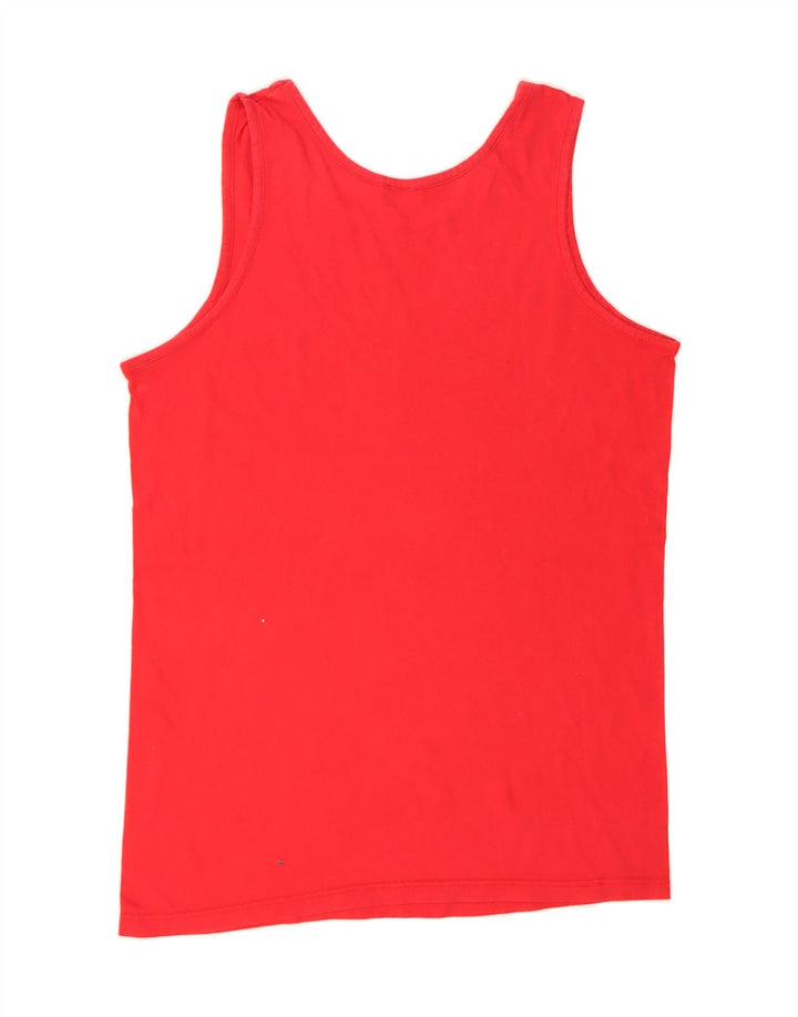 Top colete feminino KAPPA UK 14 médio vermelho