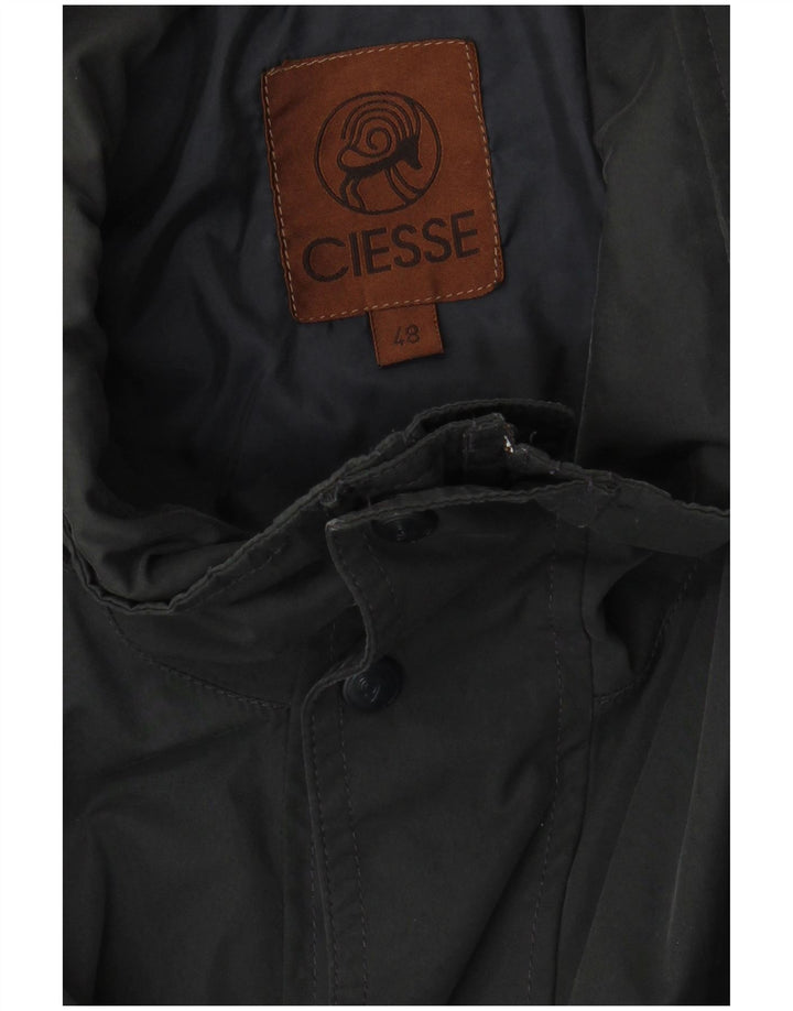 Jaqueta corta-vento masculina Ciesse Piumini de ajuste solto IT 48 azul marinho médio