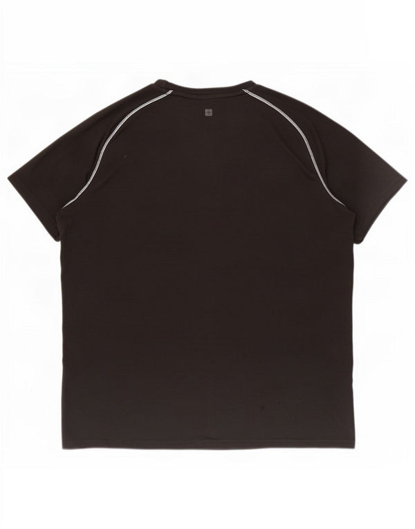 Camiseta masculina Mountain Warehouse grande poliéster preto