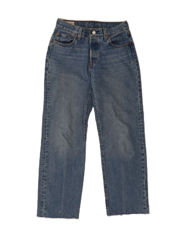 Calça jeans feminina LEVI'S 501 reta W28 L27 azul