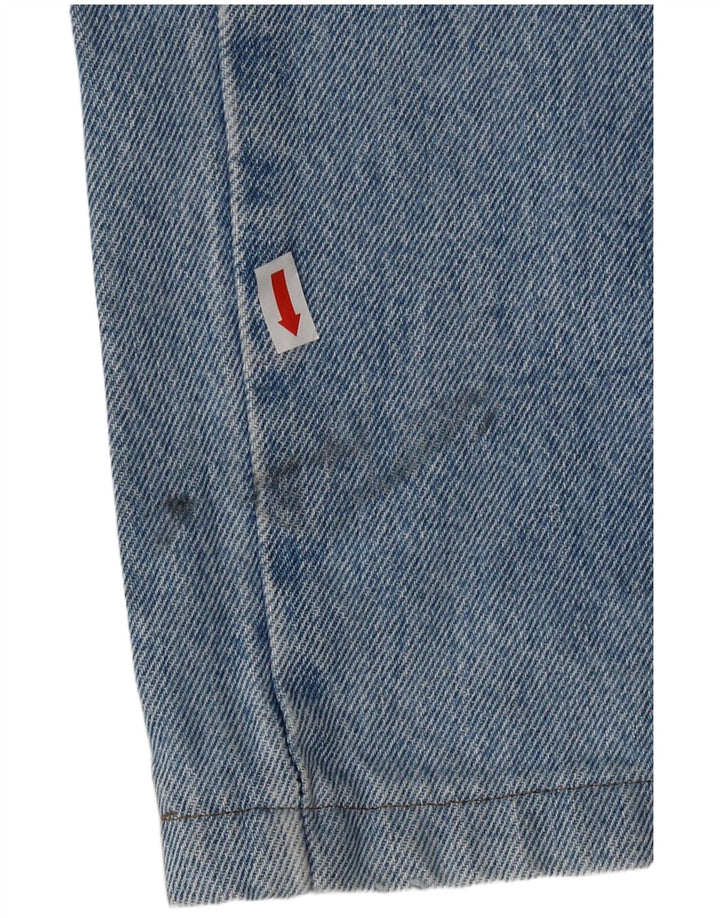 PIERRE CARDIN Jeans Cônicos Femininos EU 40 Médio W30 L31 Azul Algodão