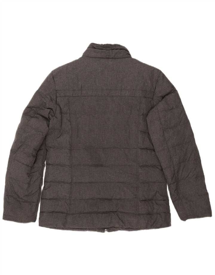 Jaqueta acolchoada feminina BEST COMPANY UK 14 grande cinza