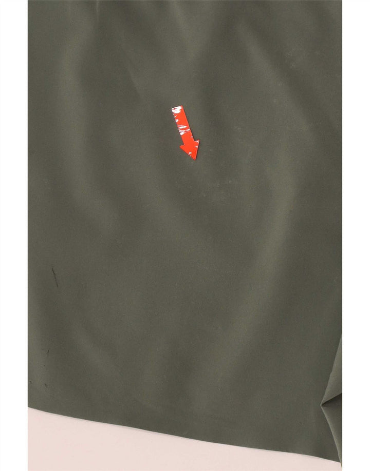 Shorts esportivos femininos Patagonia UK 14 grande poliéster cáqui