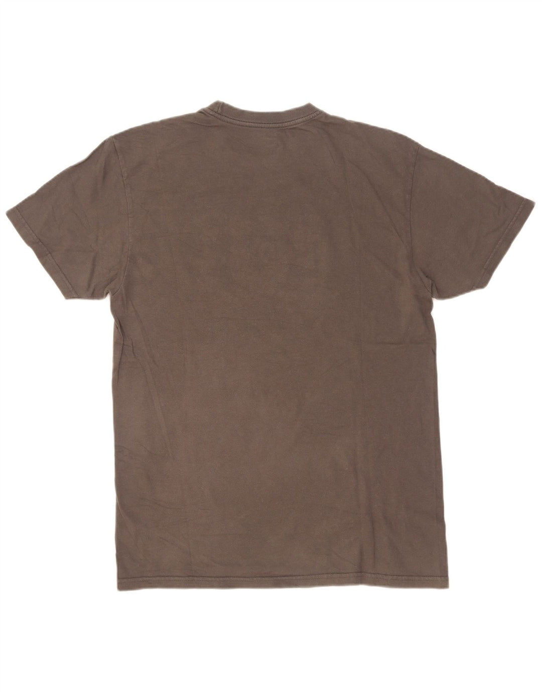 Camiseta gráfica masculina DC algodão cinza médio