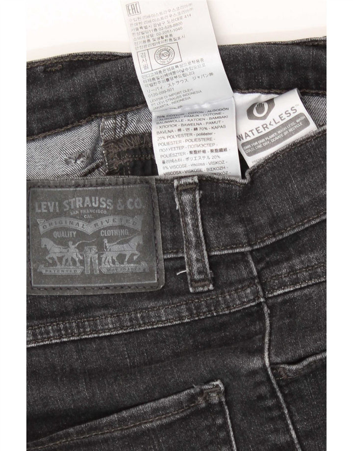Jeans skinny feminino Levi's W27 L27 algodão preto