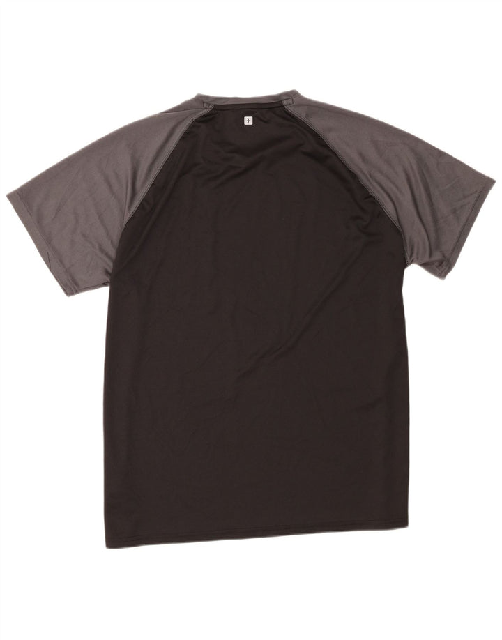 Camiseta masculina IsoCool Mountain Warehouse Top 2XL cinza Colourblock poliéster