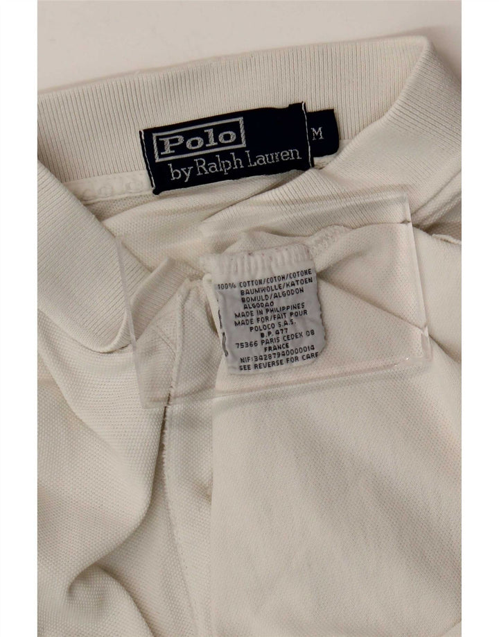 Polo Ralph Lauren Camisa masculina média algodão branco