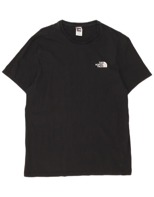 Camiseta masculina The North Face Top médio algodão preto