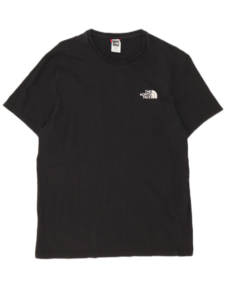 Camiseta masculina The North Face Top médio algodão preto