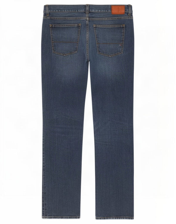 Tommy Hilfiger Masculino Bootcut Jeans W36 L34 Azul