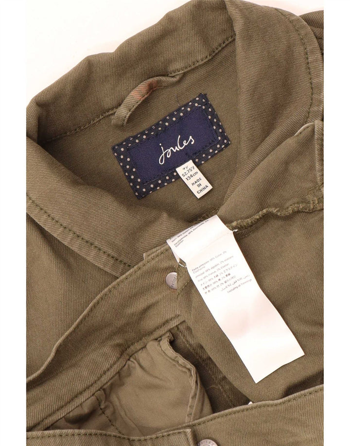 Jaqueta jeans Joules Boys 8-9 anos algodão cáqui