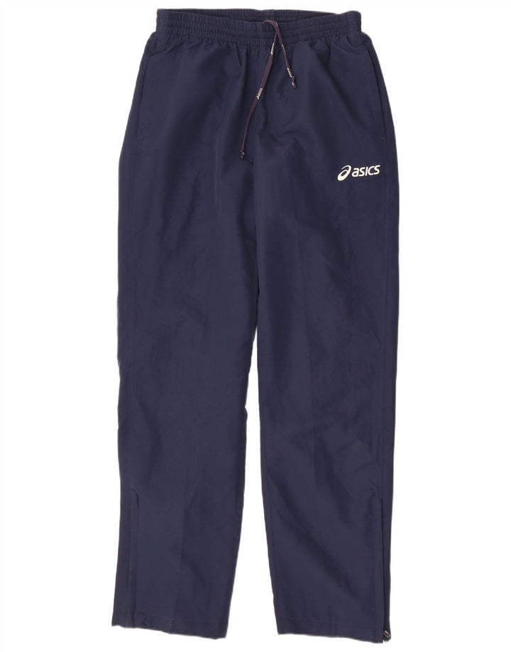 Calça de treino masculina Asics XL azul marinho poliéster