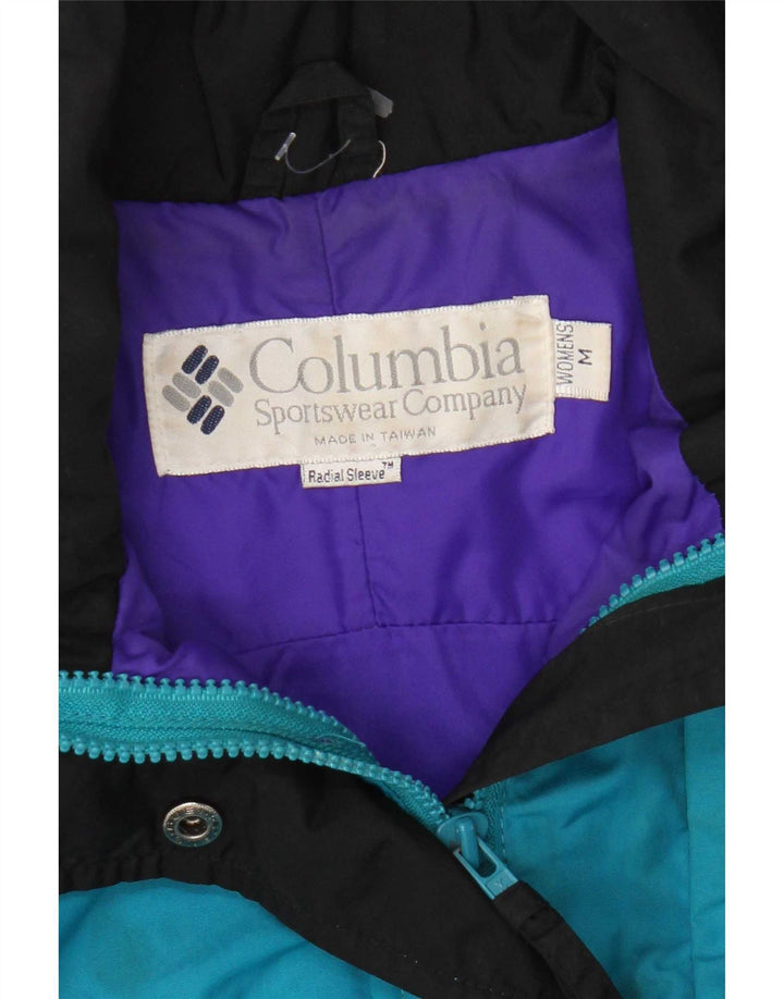 Jaqueta de esqui oversized feminina Columbia UK 14 Medium Turquesa Colourblock
